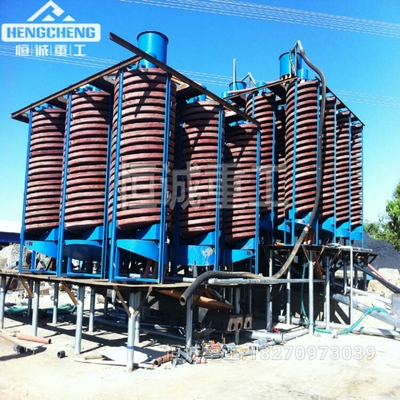 洗煤設備,玻璃鋼螺旋溜槽洗煤,煤礦分選設備_建材機械/礦山機械欄目_